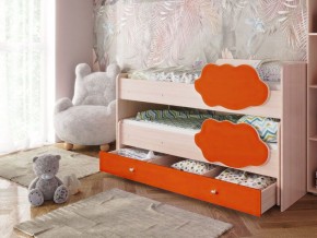 Кровать выкатная Соник на щитах (800*1600) с бортиком + ящик в Серове - serov.mebel-74.com | фото