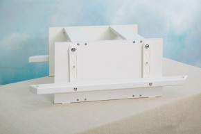 Кроватка-трансформер Classic 6в1 + комплект матрасов (белая матовая) в Серове - serov.mebel-74.com | фото