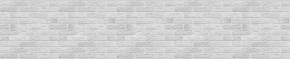 Кухонный фартук 610х3000х1,5 (композит) КМ Кирпич серый в Серове - serov.mebel-74.com | фото