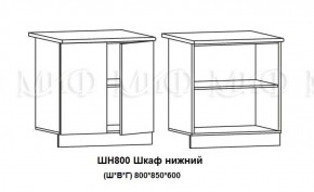 ЛИЗА-2 Кухонный гарнитур 1,8 Белый глянец холодный в Серове - serov.mebel-74.com | фото