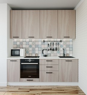 Кухонный гарнитур Шимо 2200 (Стол. 26мм) в Серове - serov.mebel-74.com | фото