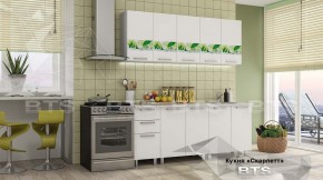 Кухонный гарнитур Скарлетт 2.0 (БТС) белый в Серове - serov.mebel-74.com | фото