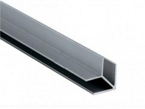 Планка угловая "W" 4 мм для стеновой панели (алюминий) в Серове - serov.mebel-74.com | фото