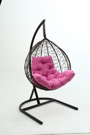 Подвесное кресло Бароло (коричневый/розовый) в Серове - serov.mebel-74.com | фото