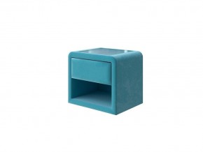 PROxSON Тумба Cube (Ткань: Велюр Shaggy Azure) 52x41 в Серове - serov.mebel-74.com | фото