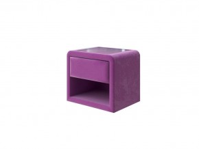 PROxSON Тумба Cube (Ткань: Велюр Shaggy Wine) 52x41 в Серове - serov.mebel-74.com | фото