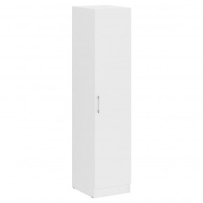 Шкаф 2-х створчатый + Пенал Стандарт, цвет белый, ШхГхВ 135х52х200 см., универсальная сборка в Серове - serov.mebel-74.com | фото