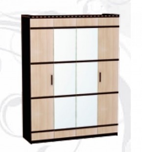 Шкаф 4-х дверный для одежды и белья "Ольга-13" в Серове - serov.mebel-74.com | фото