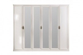 Шкаф 6-ти ств (2+2+2) с зеркалами Натали (комплект) в Серове - serov.mebel-74.com | фото