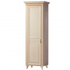 Шкаф для одежды 1-дверный №472 Марлен Кремовый белый в Серове - serov.mebel-74.com | фото