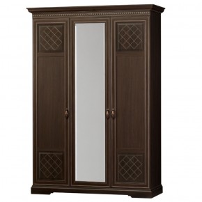 Шкаф для одежды 3-дверный №800 Парма Дуб нортон темный в Серове - serov.mebel-74.com | фото