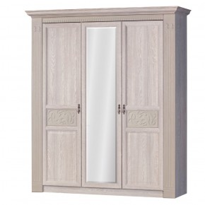 Шкаф для одежды 3-х дверный №180 "Лючия" Дуб оксфорд серый в Серове - serov.mebel-74.com | фото
