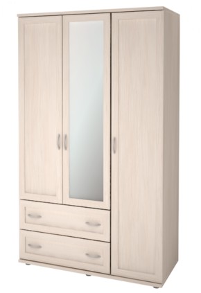 Шкаф для одежды 3-х дверный Ника-Люкс 18 в Серове - serov.mebel-74.com | фото