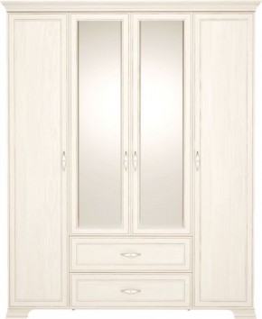 Шкаф для одежды 4-х дверный с зеркалом Венеция 2 бодега в Серове - serov.mebel-74.com | фото