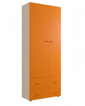 Шкаф ДМ 800 с 2-мя ящиками (оранж) в Серове - serov.mebel-74.com | фото