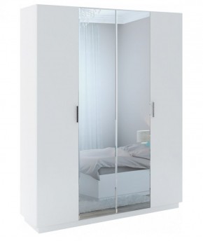 Тиффани (спальня) М22 Шкаф с зеркалом (4 двери) в Серове - serov.mebel-74.com | фото