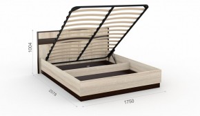 Спальня Эшли Кровать 160 с подъемным механизмом Венге/Дуб сонома в Серове - serov.mebel-74.com | фото