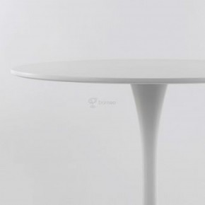 Стол Barneo T-3 Tulip style (RAL9003 белый, D80) в Серове - serov.mebel-74.com | фото