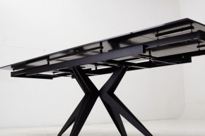Стол FORIO 160 MATT BLACK MARBLE SOLID CERAMIC / BLACK, ®DISAUR в Серове - serov.mebel-74.com | фото