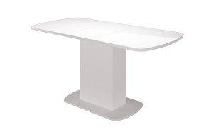 Стол обеденный Соренто 2 раздвижной (Белый) в Серове - serov.mebel-74.com | фото
