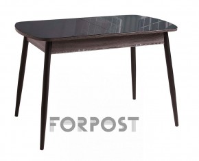 Стол раздвижной со стеклянной столешницей (BLACK, WHITE) в Серове - serov.mebel-74.com | фото