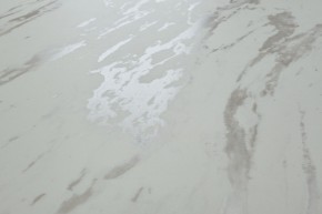 Стол RIETI 200 KL-99 Белый мрамор матовый, итальянская керамика / черный каркас, ®DISAUR в Серове - serov.mebel-74.com | фото