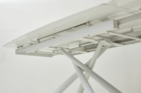Стол RIVOLI 140 GLOSS LUXURY PANDORA SOLID CERAMIC / WHITE, ®DISAUR в Серове - serov.mebel-74.com | фото