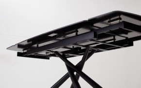 Стол RIVOLI 140 MATT BLACK MARBLE SOLID CERAMIC / BLACK, ®DISAUR в Серове - serov.mebel-74.com | фото