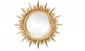 Зеркало круглое золото (1810(1) в Серове - serov.mebel-74.com | фото
